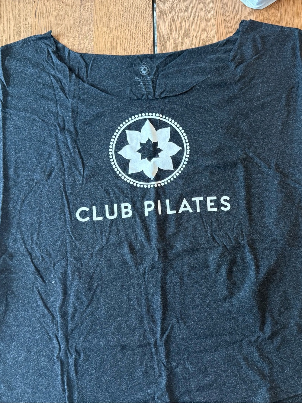 Club Pilates Women's Black Short Sleeve Tee
